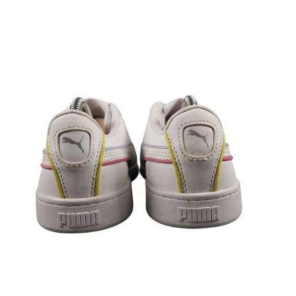 Puma Shoes Womens 8.5 Sneakers Vikky Athletic Trainers Casual Lifestyle White - Picture 4 of 12